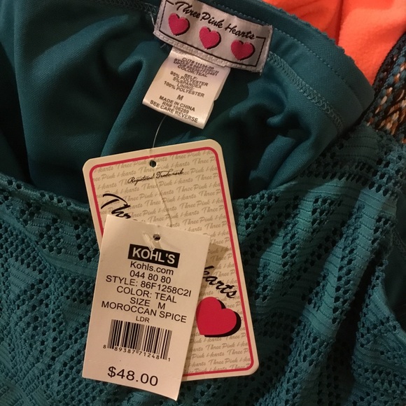 NWT Teal Sundress - Picture 7 of 8